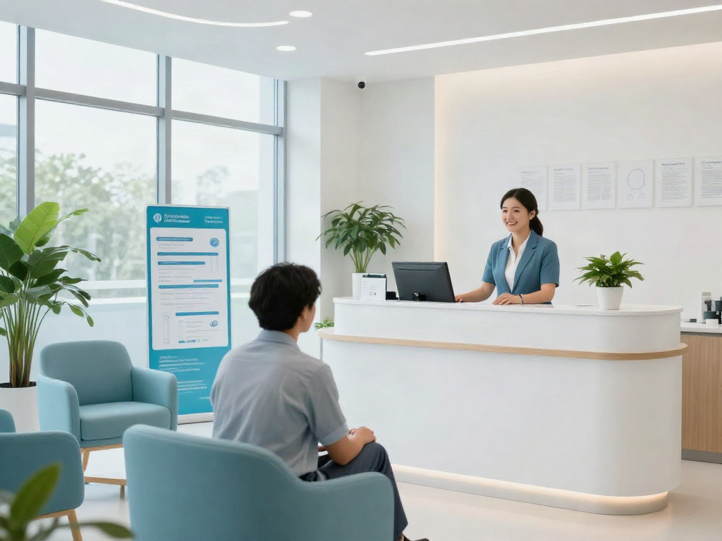 BPC 157 in a welcoming healthcare environment focused on patient care.