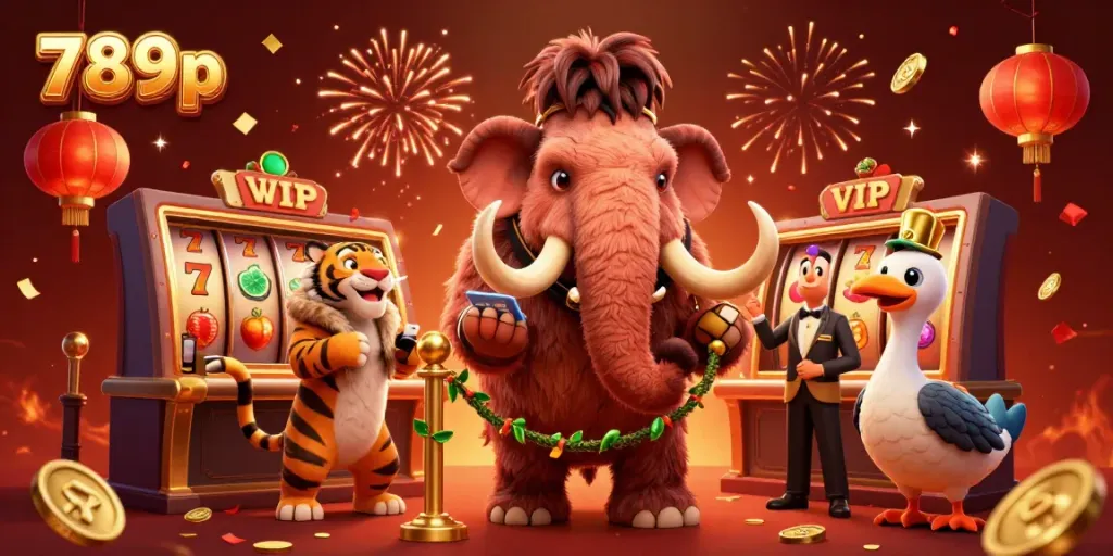 Experience thrilling wins at 789p with vibrant casino elements and stunning 3D characters.