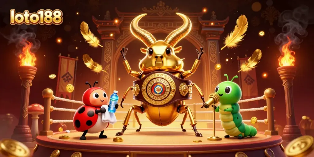 Experience thrilling action in loto188 with ace characters in a vibrant casino arena full of excitement.