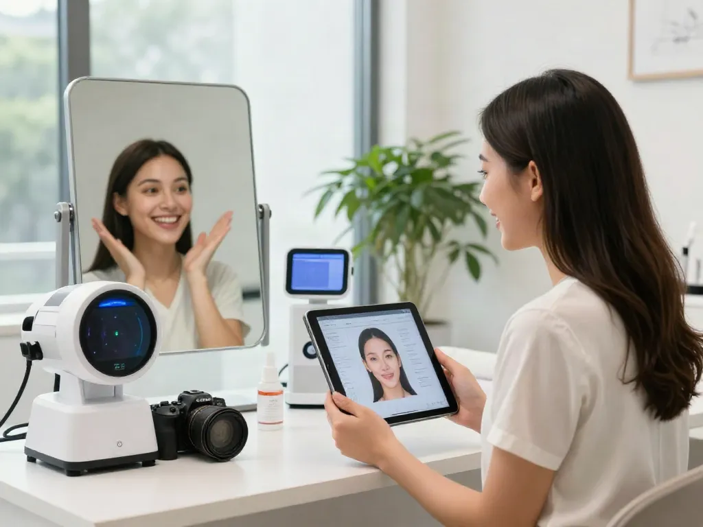 Alternatives to QOVES: modern beauty consultation with AI facial analysis.