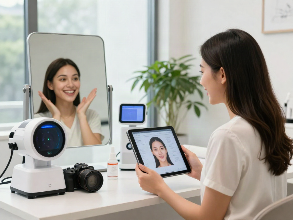 Alternatives to QOVES: modern beauty consultation with AI facial analysis.