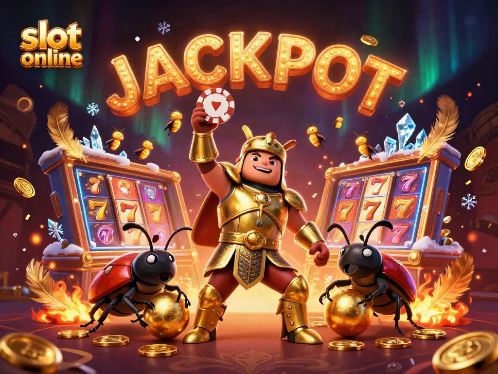Experience thrilling gameplay with slot online featuring unique characters and vibrant casino elements.