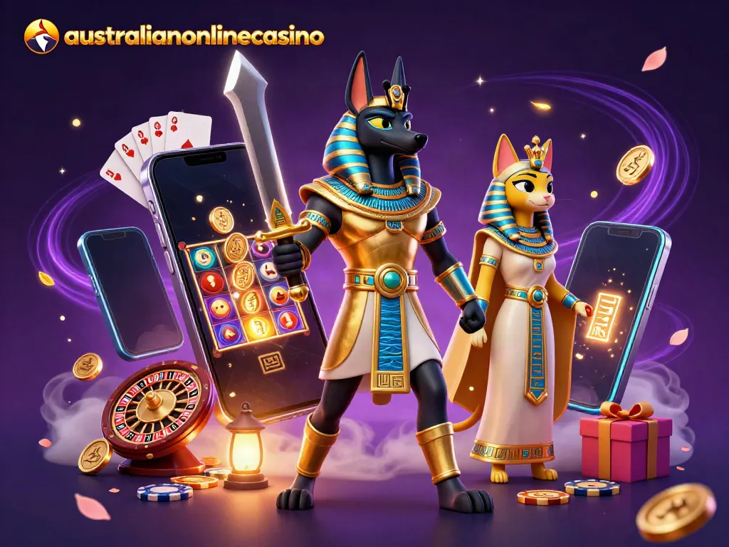 Experience exciting gameplay at australianonlinecasino with vibrant slots and captivating characters