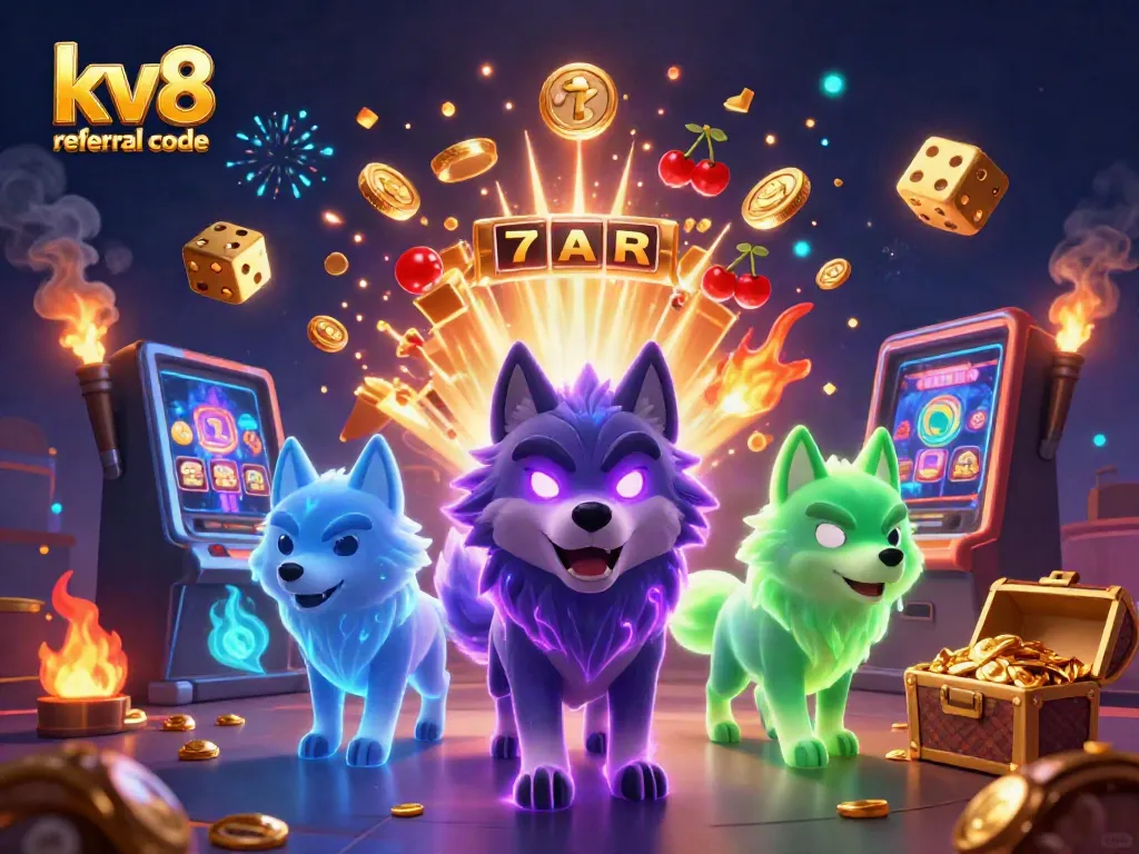 Share your kv8 referral code with friends to earn cash rewards through exciting casino games.