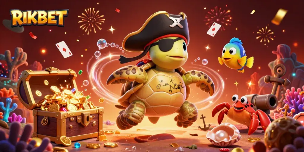 Experience thrilling jackpots with RIKBET in a vibrant underwater treasure adventure.