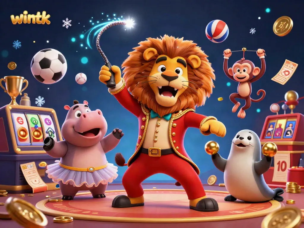 Experience thrilling casino action with wintk, featuring vibrant characters and dynamic gameplay elements.
